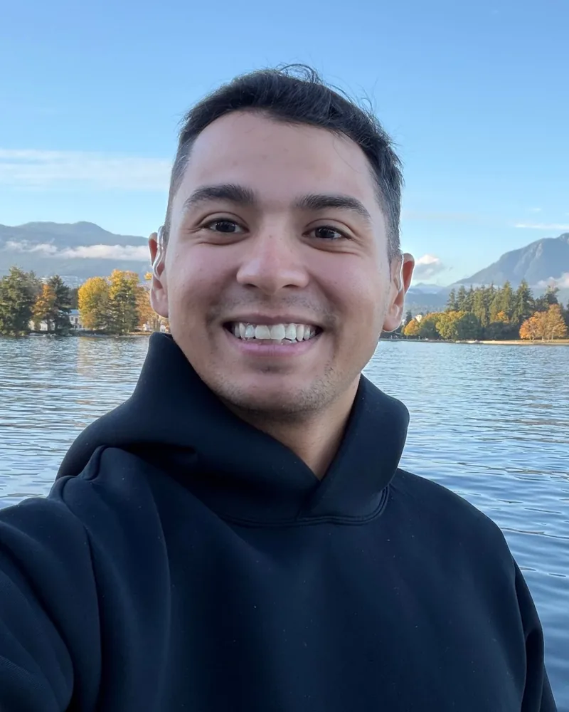 Jason, on the Vancouver seawall